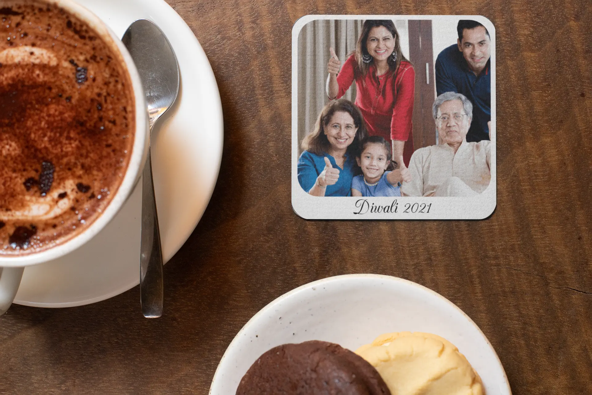 photo coasters for your loved ones