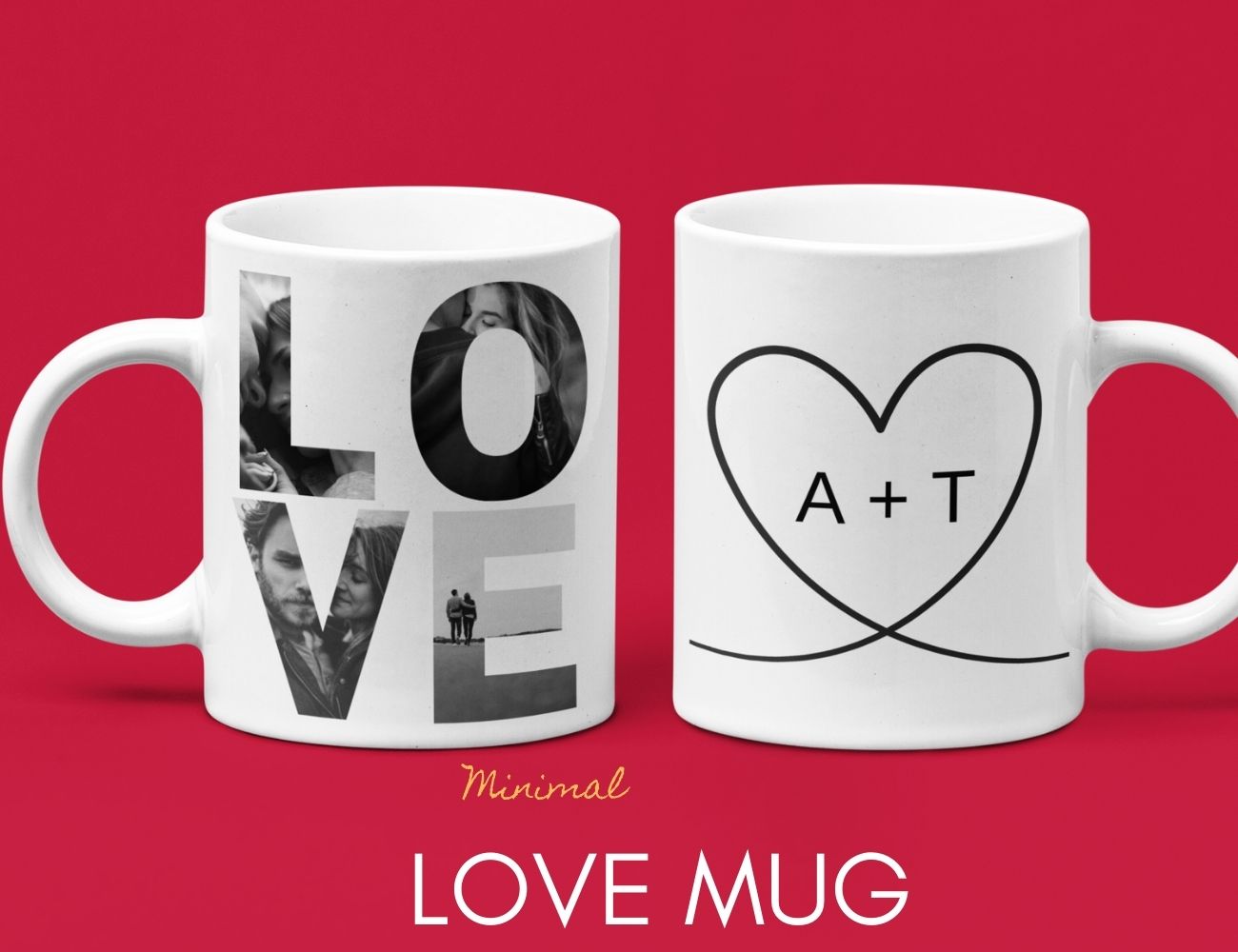 valentine special love theme personalised coffee mug