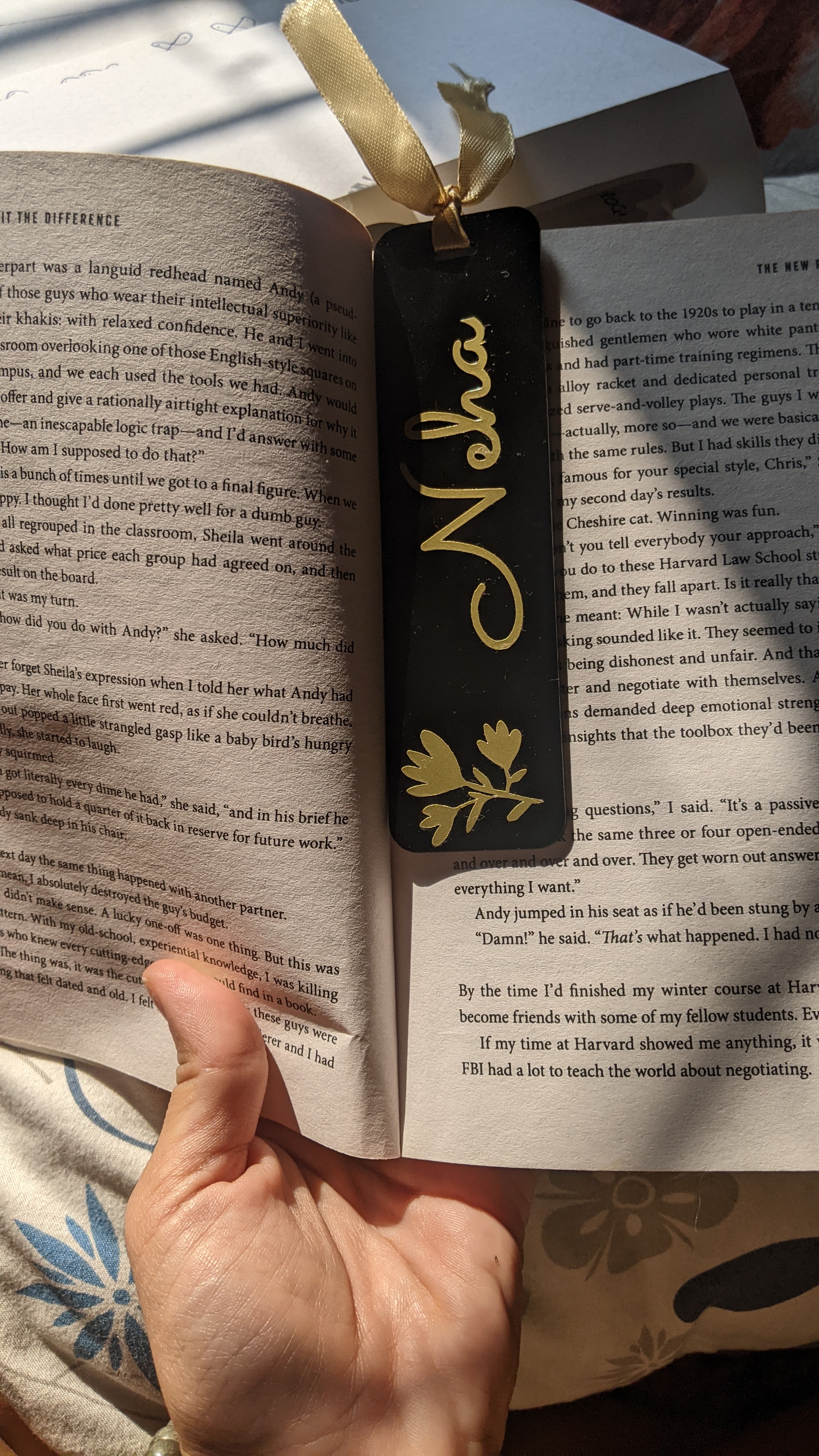 customised bookmark for marking your page