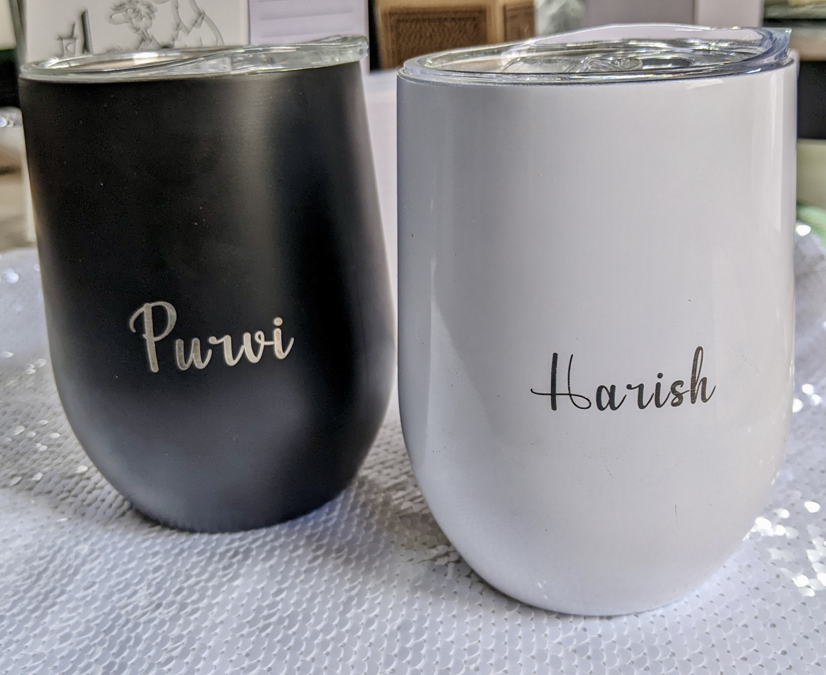Personalized Couple Travel Coffee Mugs