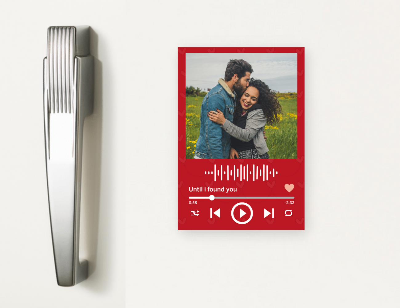 Valentines gift spotify magnets