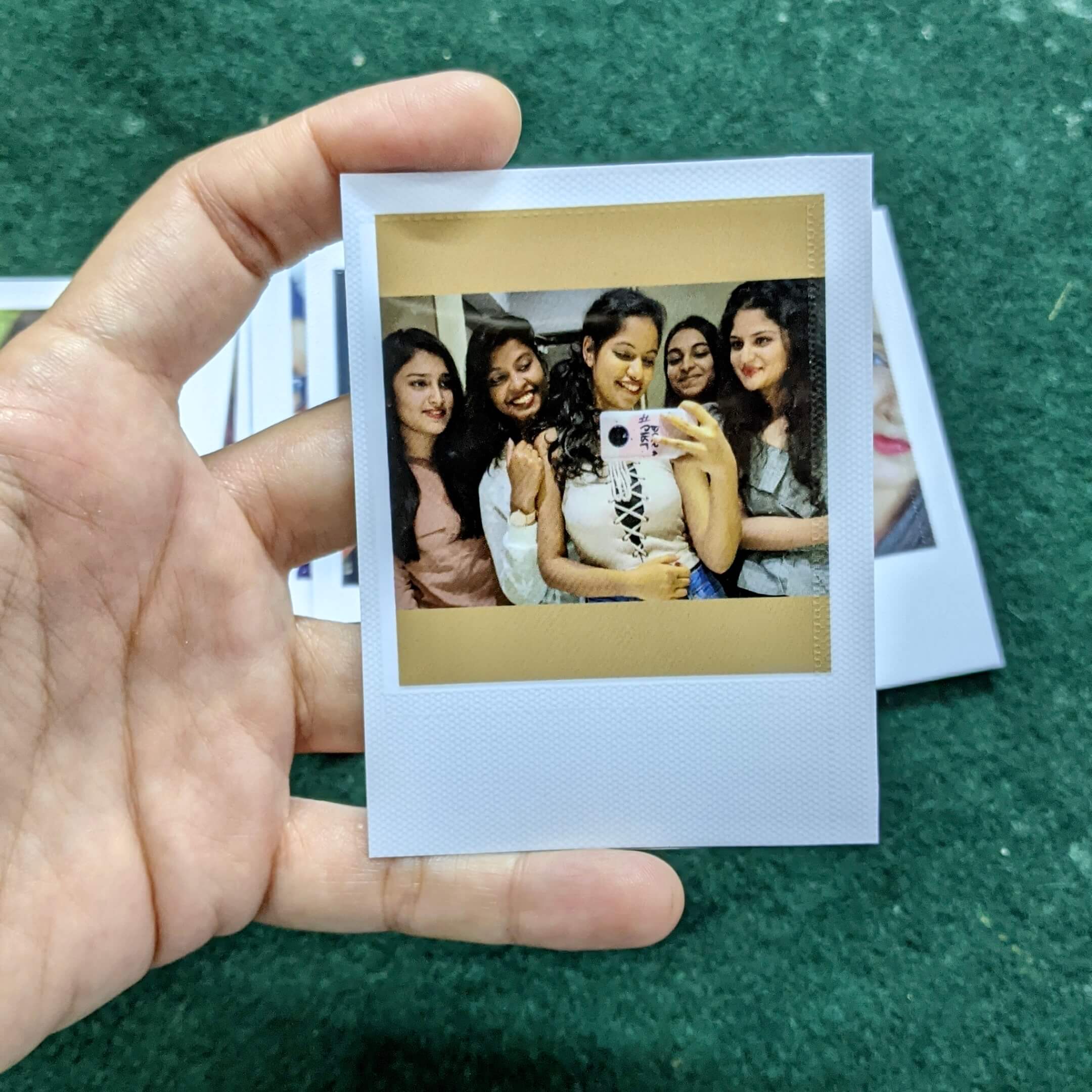 small polaroid prints perfect for decor and phone cover