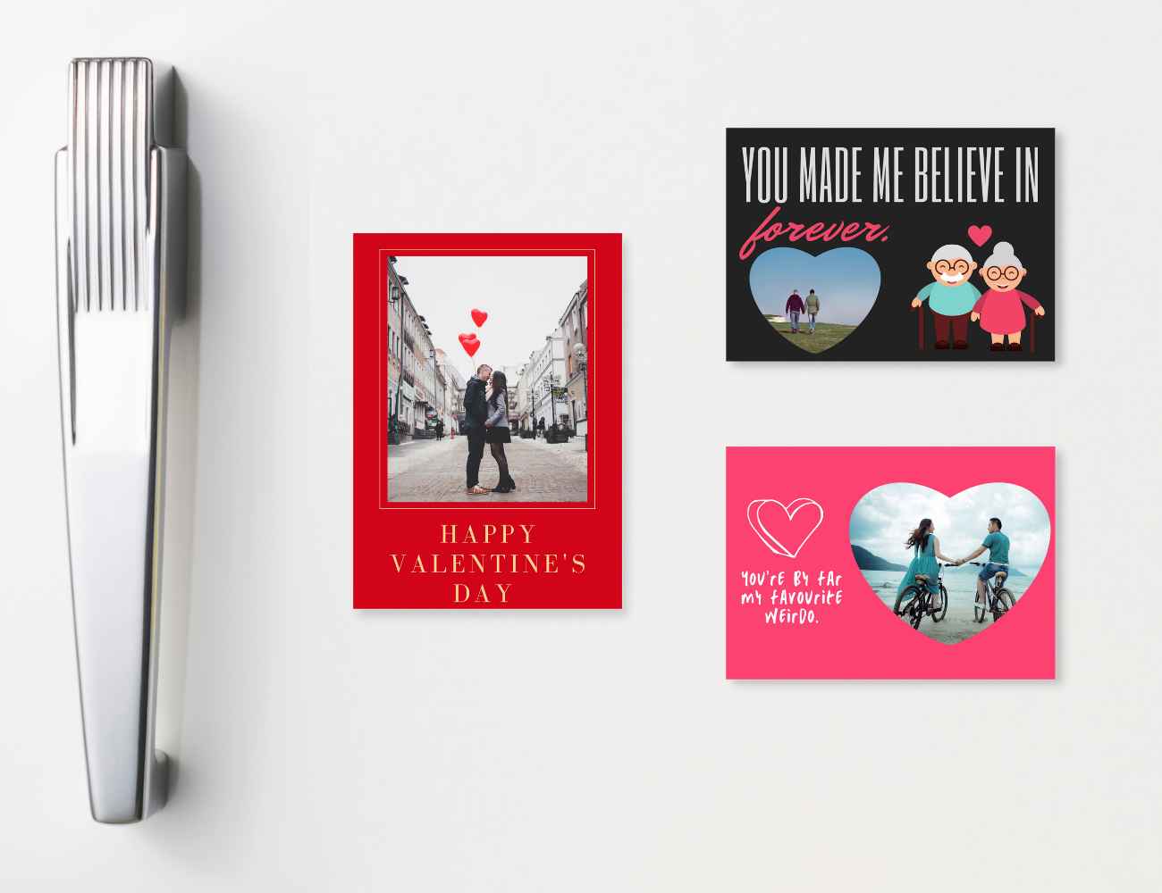 your memories on your fridge on Magnets